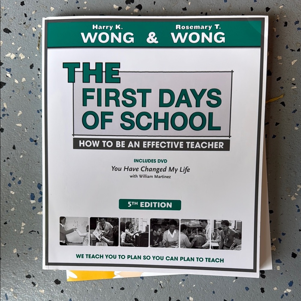 The First Days of School Book